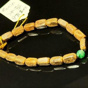 老印尼加里曼丹落水隨形沉香手串
